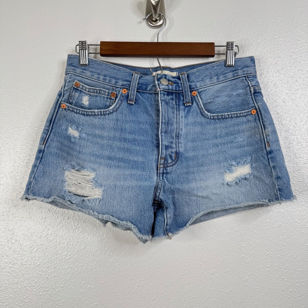 Madewell Relaxed Denim Shorts Size 24‎